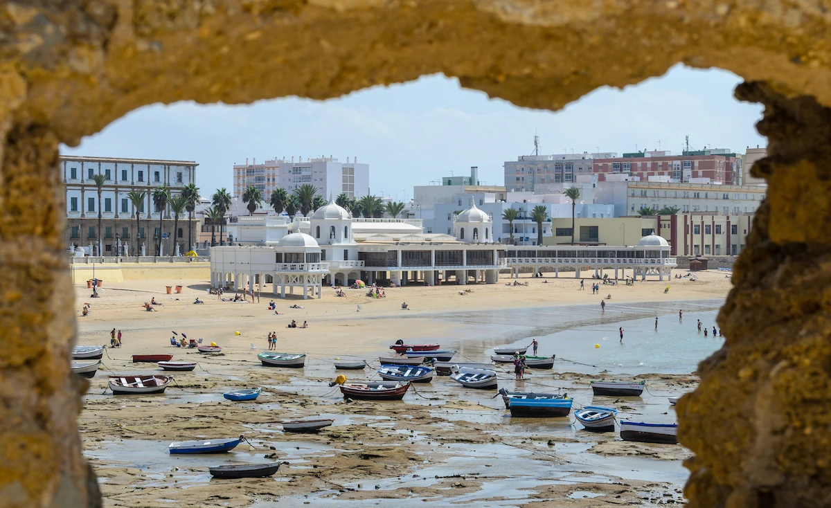 La Caleta beach, Cadiz