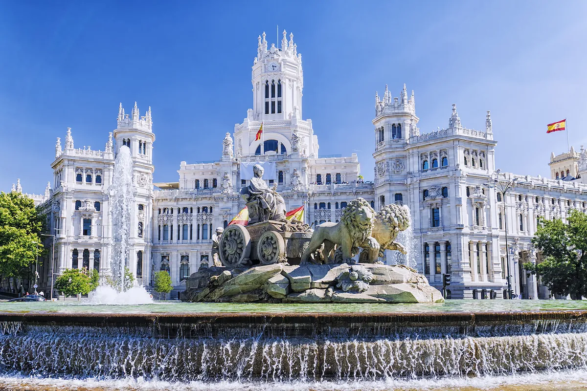 Cibeles Fountain in Madrid