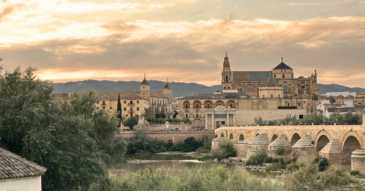 Roman Bridge and the Mezquita-Catedral, Cordoba